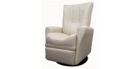 Petit fauteuil bercant, pivotant et inclinable Célia 800-03