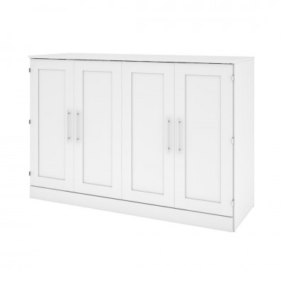 Queen Cabinet Bed with Mattress 26194-000017