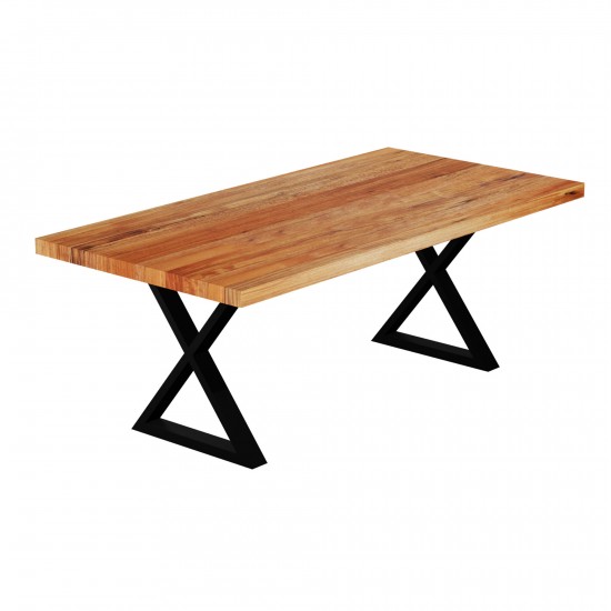 Acacia 84" Dining Table with straight edge ZEN-84-SE
