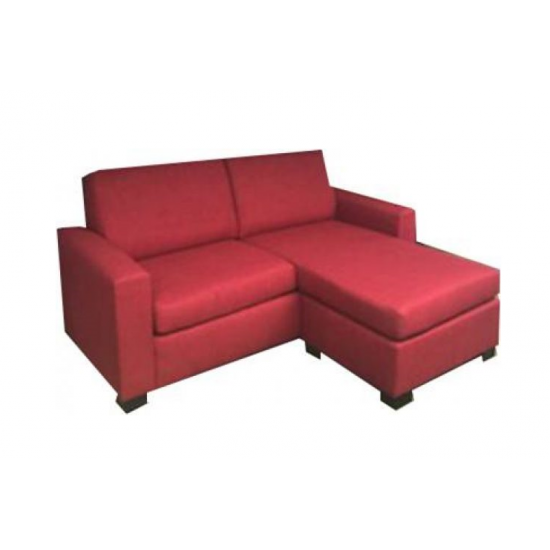 Sofa chaise longue reversible avec divan-lit Caroline