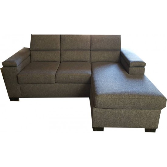 Sofa chaise longue reversible Grand Prix avec divan-lit