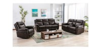 Sofa inclinable Peabody 99933BRW (Brun)