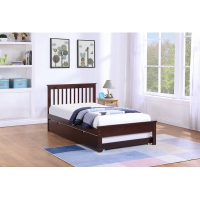 Twin Bed with trundle IF-415-EX (Expresso)