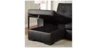 Sofa chaise longue avec divan-lit IF-9032