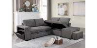 Sofa-lit avec chaise longue droite IF-9035