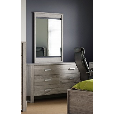 Dresser with mirror 5233 (Taupe)