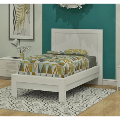 6300 Twin Bed (White)