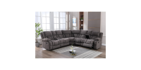 Presley Recliner Sectional 99928GRY (Grey)