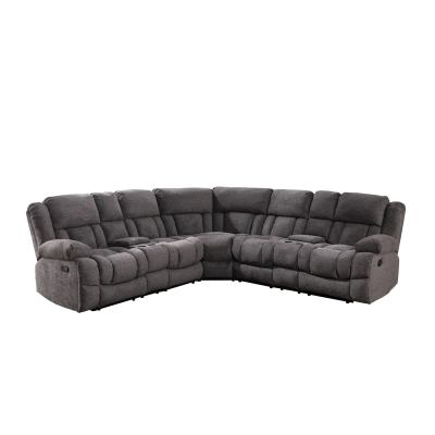 Presley Recliner Sectional 99928GRY (Grey)