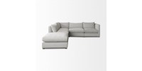 Sofa modulaire 5mcx. Valence 69567-H (Gris pale)