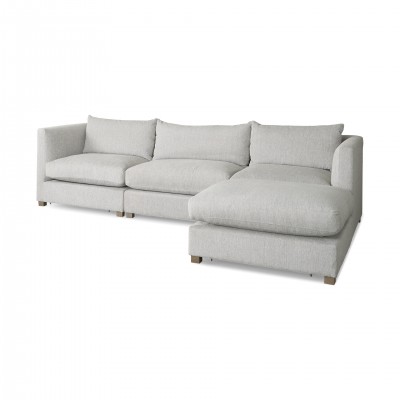 Sofa Sectional 4pcs. Valence 69567-I (Light Gray)