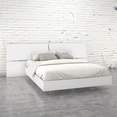 Queen Bed 400652 (White)