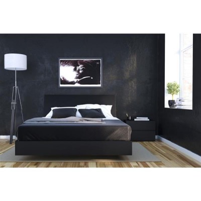 Corbo Queen Size Bedroom Set 3pcs (Black) 400813