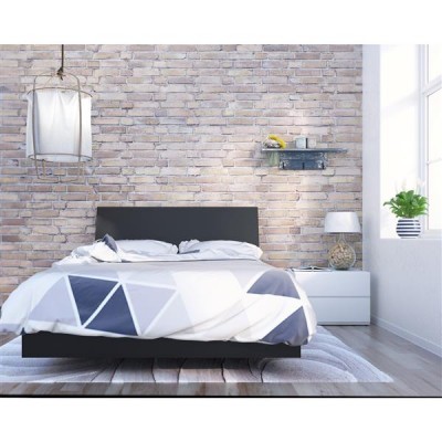 Orca Full Size Bedroom Set 3pcs (Black/White) 400819