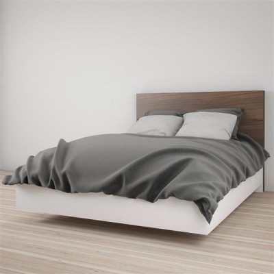 Full Bed 400894 (Walnut/White)