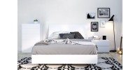Tête de lit double 225303 (Blanc)