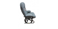 Chaise bercante, pivotante et inclinable #362 avec coussin C-49 (Capeside 60)