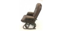 Swivel, Glider and Recliner #362 with cushion C-49 (Leather Match)