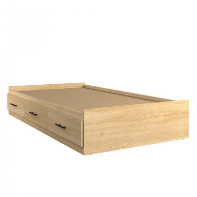 Austin Twin Storage Bed (Natural Beauty)