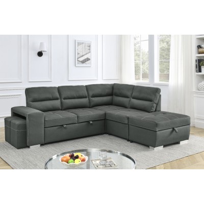 Pull-Out Sofa Sectional T-1225