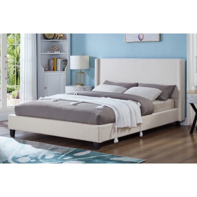 King Bed T2192 (Off White)