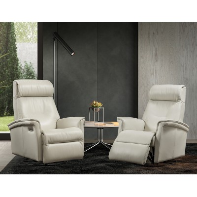 Swivel, Gliding and Power Reclining Chair 3088 with lumbar support